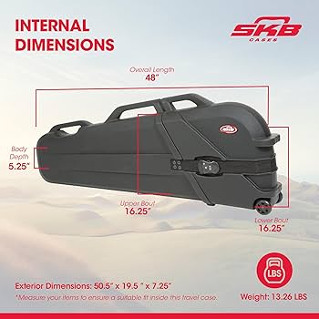 SKB 44RW ベース用ハードケース　【新品未使用】 SKB ( エスケービー ) 44RW ベース用ハードケース 送料無料